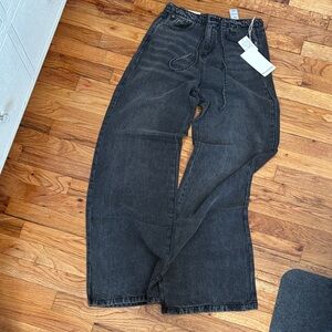 Splendid Black Wide-Leg Jeans